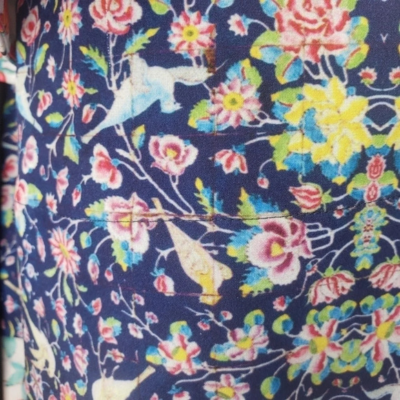 Miahatami 3-Tiered Vibrant Skirt NWT Midi Skirt Designer Floral Luxury Runway - Picture 7 of 17